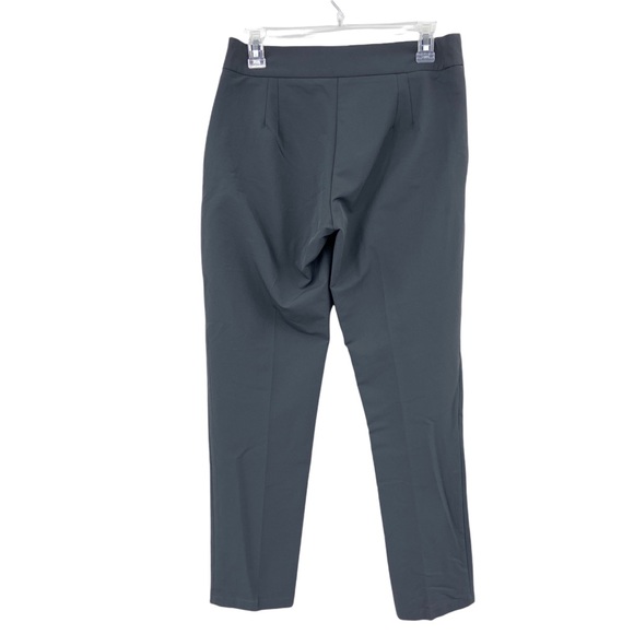 BETABRAND Classic Dress Pants Gray Straight Leg, Stretch, Side Zip - Picture 5 of 5